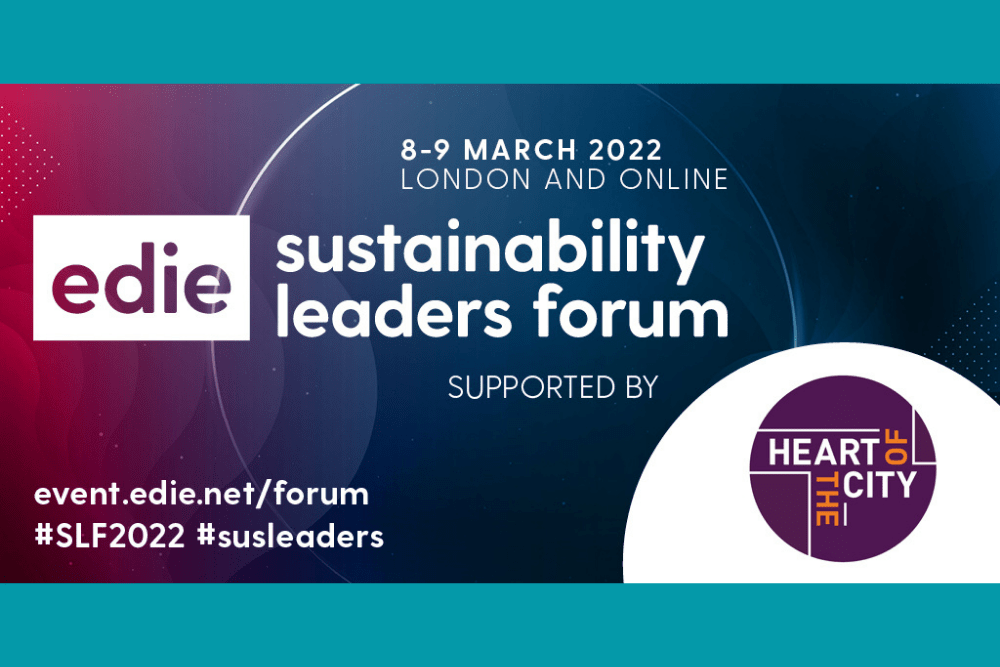We’re supporting the Sustainability Leaders Forum